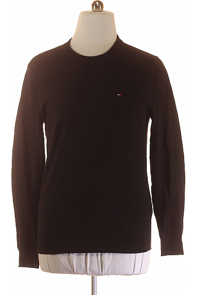 Pánský Pulovr Černý TOMMY HILFIGER Vel. L