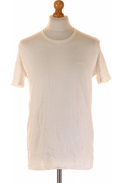 Hugo Boss Pánské Tričko Bílé Vel. S