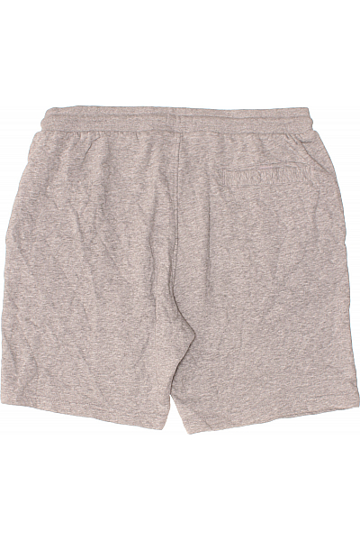 THREADBARE Pánské Teplákové Kraťasy Šedé Vel. XXL