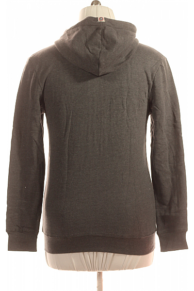 Pánská Mikina Na Zip Šedá Vel. M