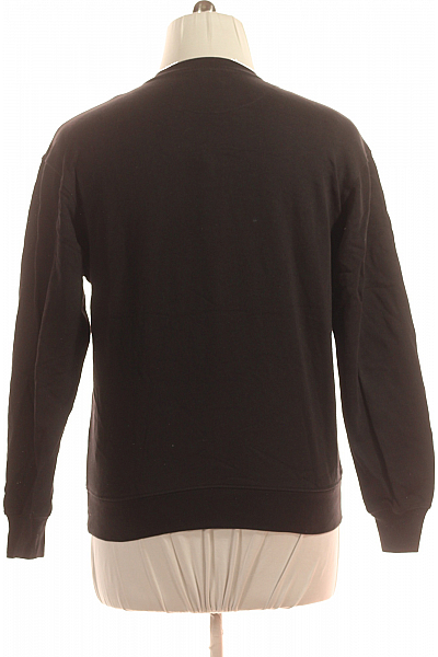 Pánská Mikina Bez Zapínání Černá Vel. M