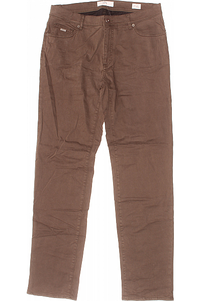 Dámské Kalhoty Rovné Khaki BRAX Second Hand Vel. 34 Dámské Kalhoty Rovné Khaki BRAX Second Hand Vel. 34