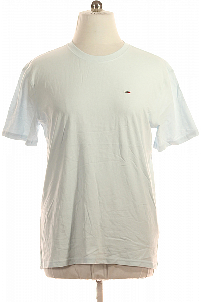 TOMMY HILFIGER Pánské Tričko Modré Vel. XL