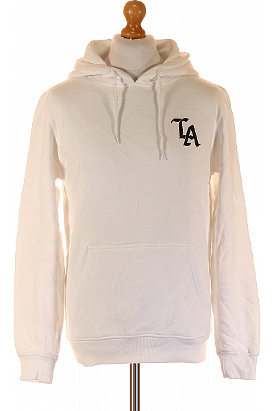 Pánská Mikina Bílá Mister Tee Vel. M