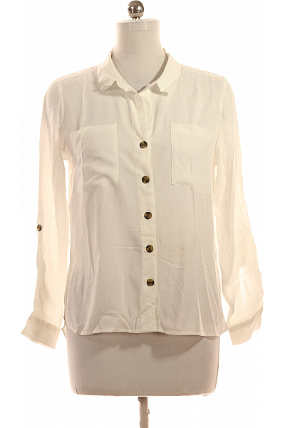 Společenská Dámská Košile Bílá ONLY Vel. M