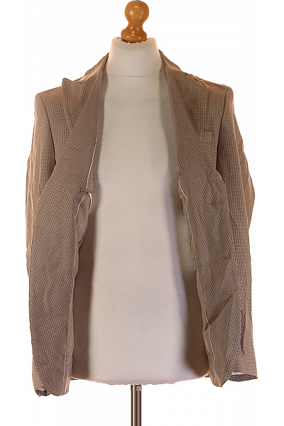 SELECTED Společenské Pánské Sako Béžové Outlet Vel. 46