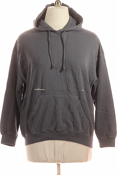 Pánská Mikina Modrá PULL&BEAR Vel. L