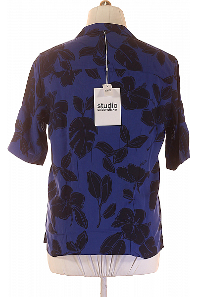 Vzorovaná Pánská Košile Modrá Vel. M