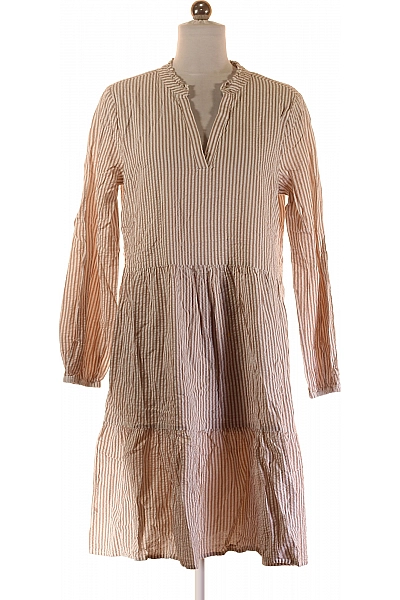 SAINT TROPEZ Košilové  Šaty Béžové Vel. S