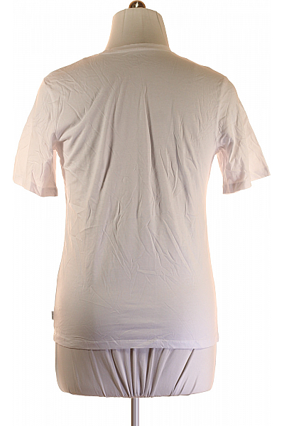 JACK & JONES Jednoduché Pánské Tričko Bílé Vel. M