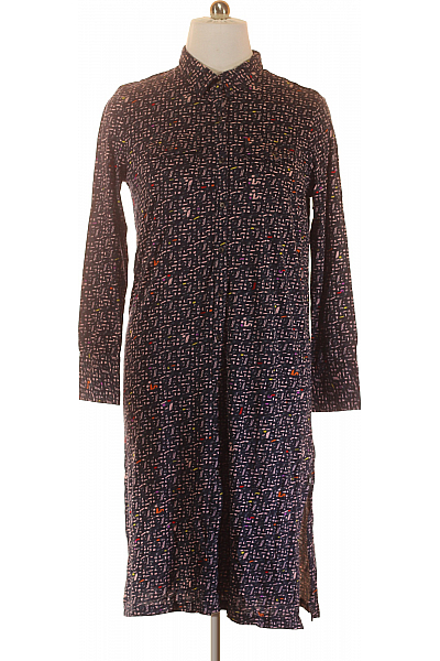 Tričkové  Šaty Modré Vel. 44