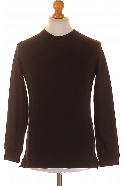 Jednoduché Pánské Tričko Černé DIESEL Vel. XS