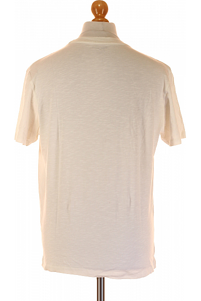 Pánské Tričko s Potiskem Bílé Pepe Jeans Vel. M