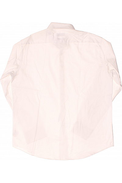 Pánská Košile Jednobarevná Bílá Christian Berg Vel. 34/44