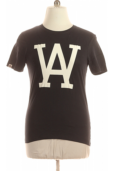 Pánské Tričko Černé Outlet Vel. M