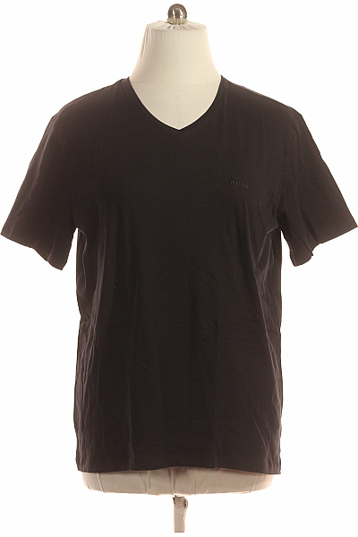 Pánské Tričko Černé Hugo Boss Vel. XL