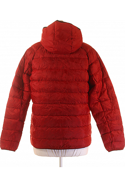 TOMMY HILFIGER Prošívaná Pánská Bunda Červená Vel. M