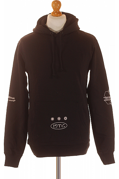 Pánská Mikina Černá Vel. XXS