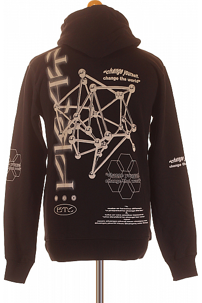 Pánská Mikina Černá Vel. XXS