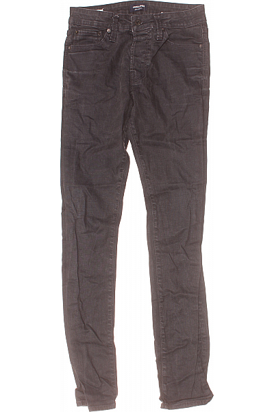 JACK & JONES Slim Fit Pánské Džíny Černé Vel. 30/34