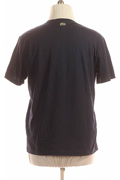 Pánské Tričko Modré LACOSTE Vel. XL