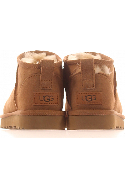 UGG Dámské Boty Kožené Hnědé Vel.  36