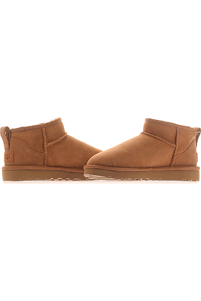 UGG Dámské Boty Kožené Hnědé Vel.  36