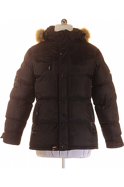 Sportovní Pánská Bunda Černá Geographical Norway Vel. XL