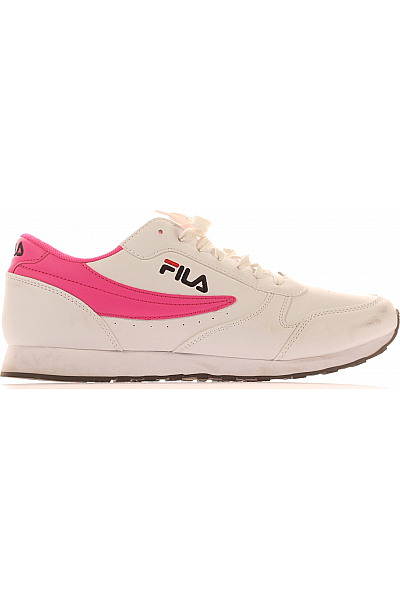 FILA Dámské Tenisky Bílé Second Hand Vel.  41 FILA Dámské Tenisky Bílé Second Hand Vel.  41