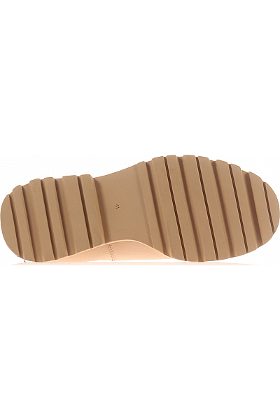 Dámské Boty Kožené Béžové Vel.  41