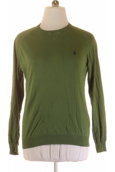 Pánský Svetr Zelený U.S.POLO ASSN. Vel. XL