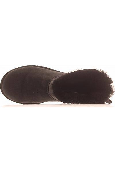 UGG Dámské Válenky Kožené Černé Second hand Vel.  38