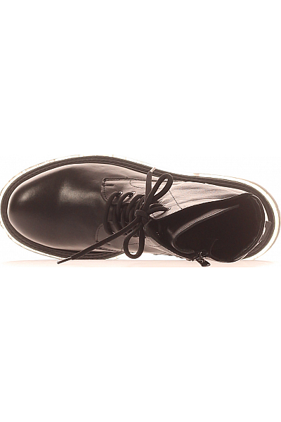 Dámské Boty Kožené Černé Inuovo Vel. 41