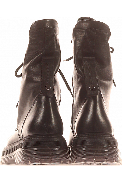 Dámské Boty Kožené Černé Inuovo Vel. 41