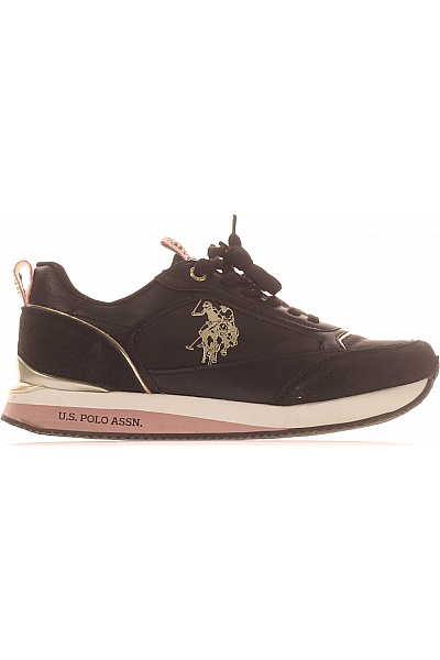 U.S.POLO ASSN. Dámské Tenisky Černé Second hand Vel. 38