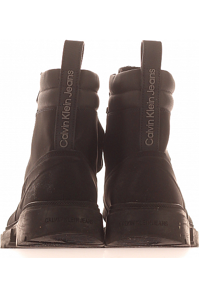 Dámské Workery Kožené Černé Calvin Klein Vel.  40