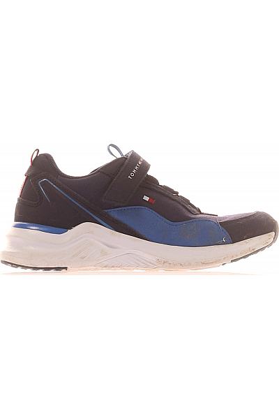TOMMY HILFIGER Dětské Boty Modrý Second Hand Vel. 33