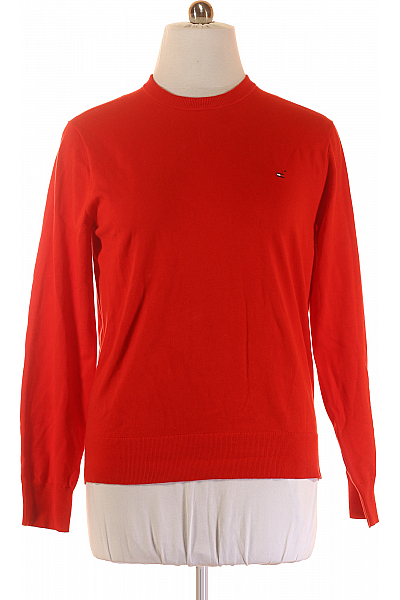 Pánský Svetr Červený TOMMY HILFIGER Vel. XL