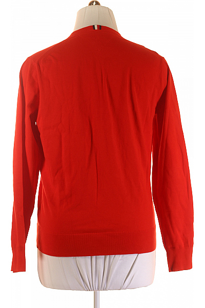 Pánský Svetr Červený TOMMY HILFIGER Vel. XL