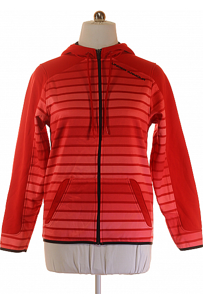 UNDER ARMOUR Sportovní Pánská Mikina Červená Vel. M