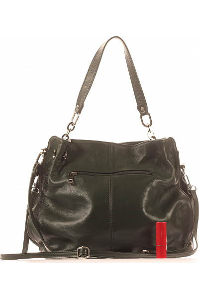 Kabelka Kožená Zelená