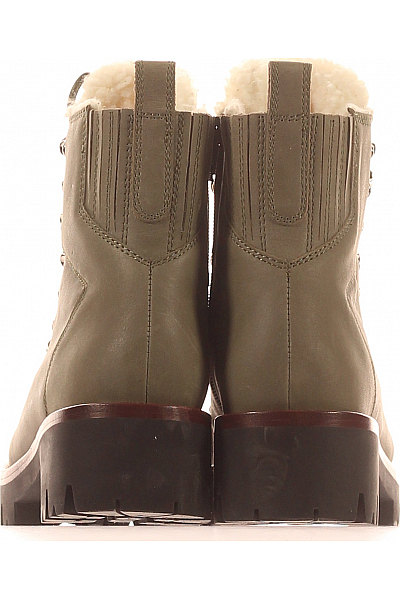 Jeffrey Campbell Dámské Workery Kožené Zelené Vel. 36