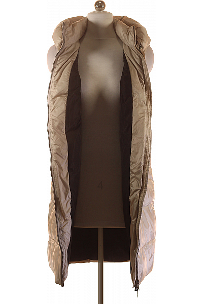 ROCKANDBLUE Dlouhá Dámská Vesta Béžová Second hand Vel. 34