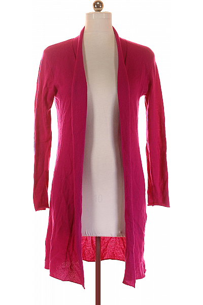 Dámský Cardigan Kašmírový Fialový Second Hand Vel. M