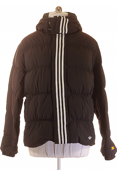 ADIDAS Zimní Pánská Bunda Černá Second hand