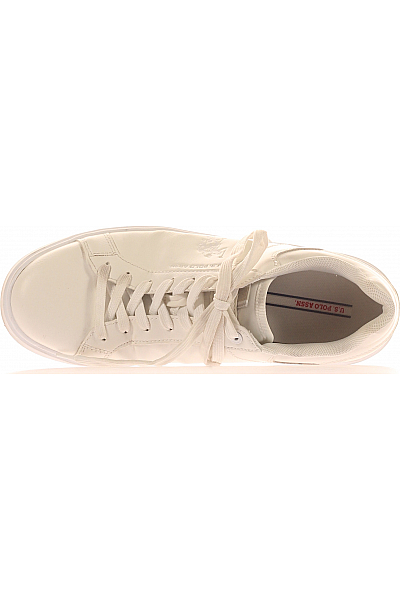 U.S.POLO ASSN. Pánské Boty Bílé Second hand Vel. 43
