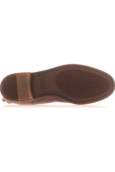 Dámské Kotníkové Boty Kožené Hnědé UGG Vel.  36