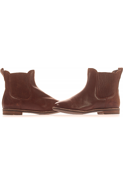 Dámské Kotníkové Boty Kožené Hnědé UGG Vel.  36