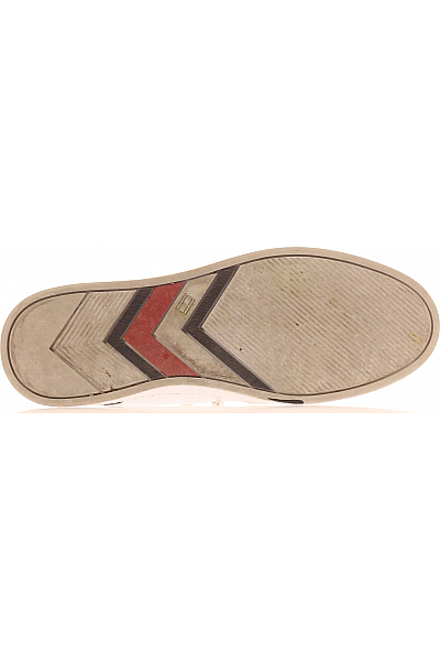 TOMMY HILFIGER Dámské Boty Kožené Bílé Vel. 40