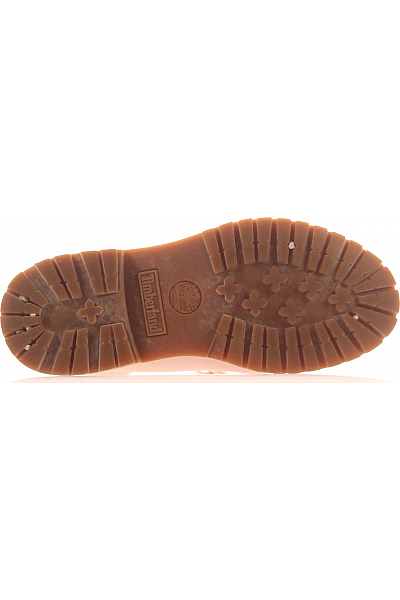 Timberland Dámské Boty Kožené Růžové Second hand